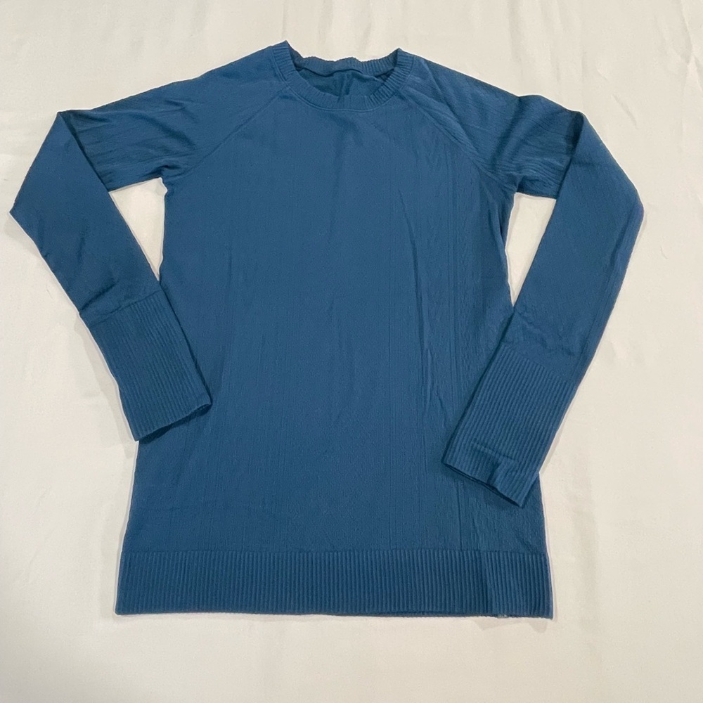Lululemon | Rest Less Pullover | Carbon Blue | 8